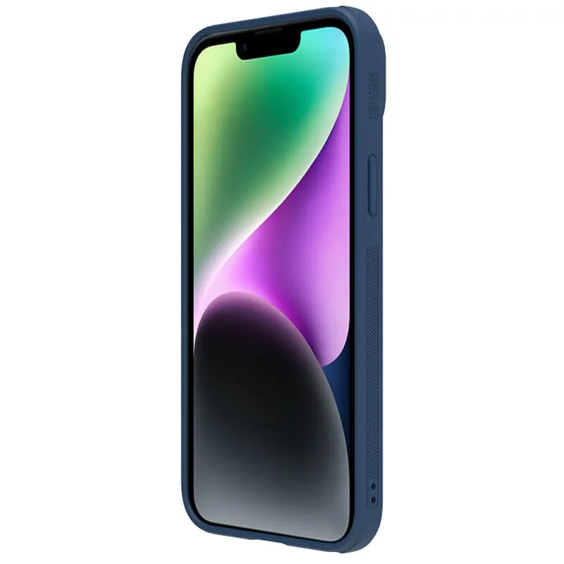 Maska Nillkin CamShield Leather S za iPhone 14 6.1 plava