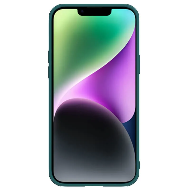 Maska Nillkin CamShield Leather S za iPhone 14 6.1 zelena