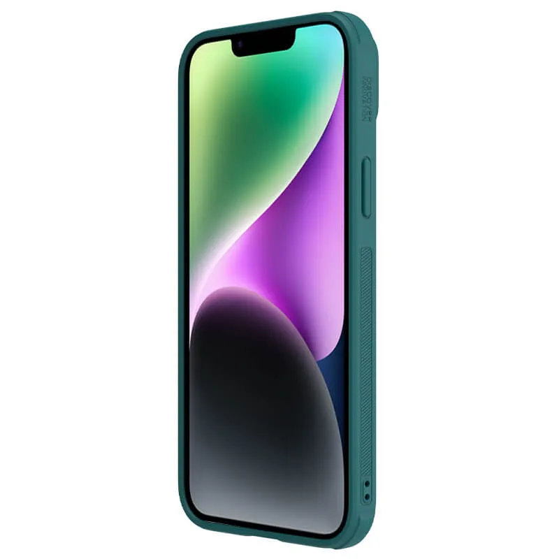 Maska Nillkin CamShield Leather S za iPhone 14 6.1 zelena