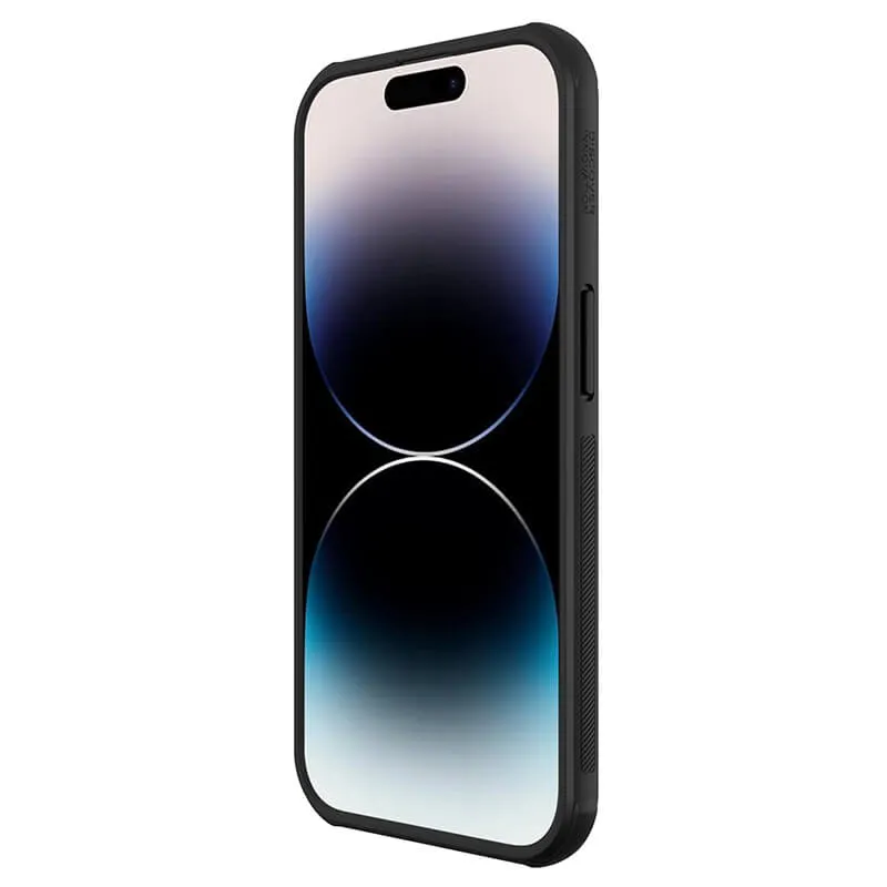 Maska Nillkin Scrub Pro za iPhone 14 Pro Max 6.7 crna (sa otvorom za logo)