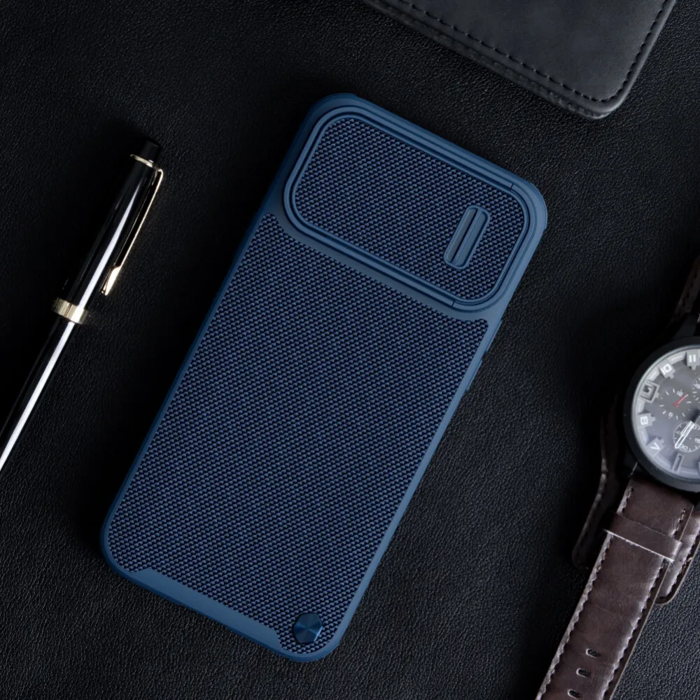 Maska Nillkin Textured S za iPhone 14 Plus 6.7 plava