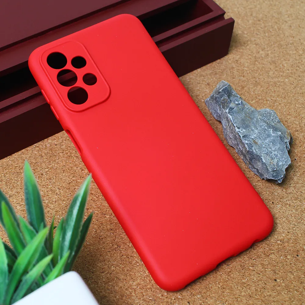 Maska Teracell Giulietta za Samsung A235F Galaxy A23 4G/5G mat crvena