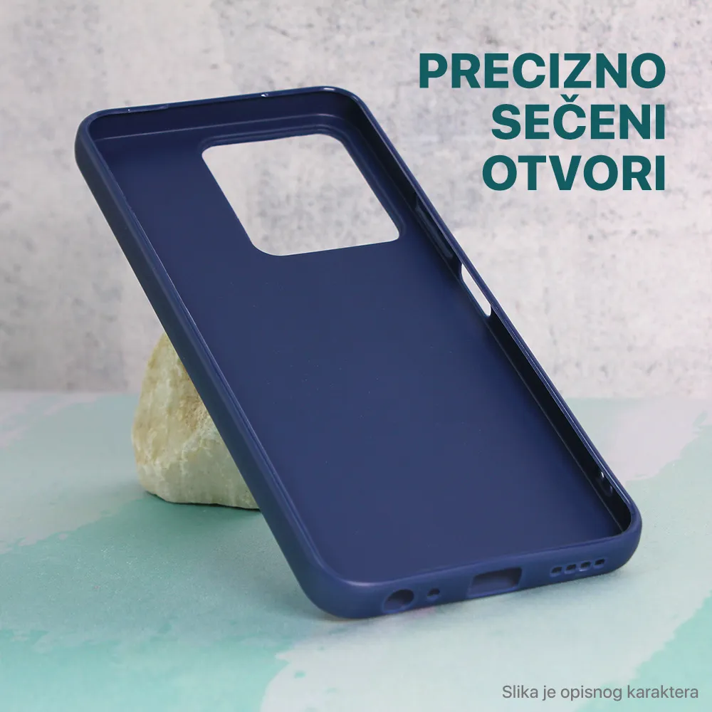 Maska silikonska Arctic za Vivo Y22s/Y35 tamno plava