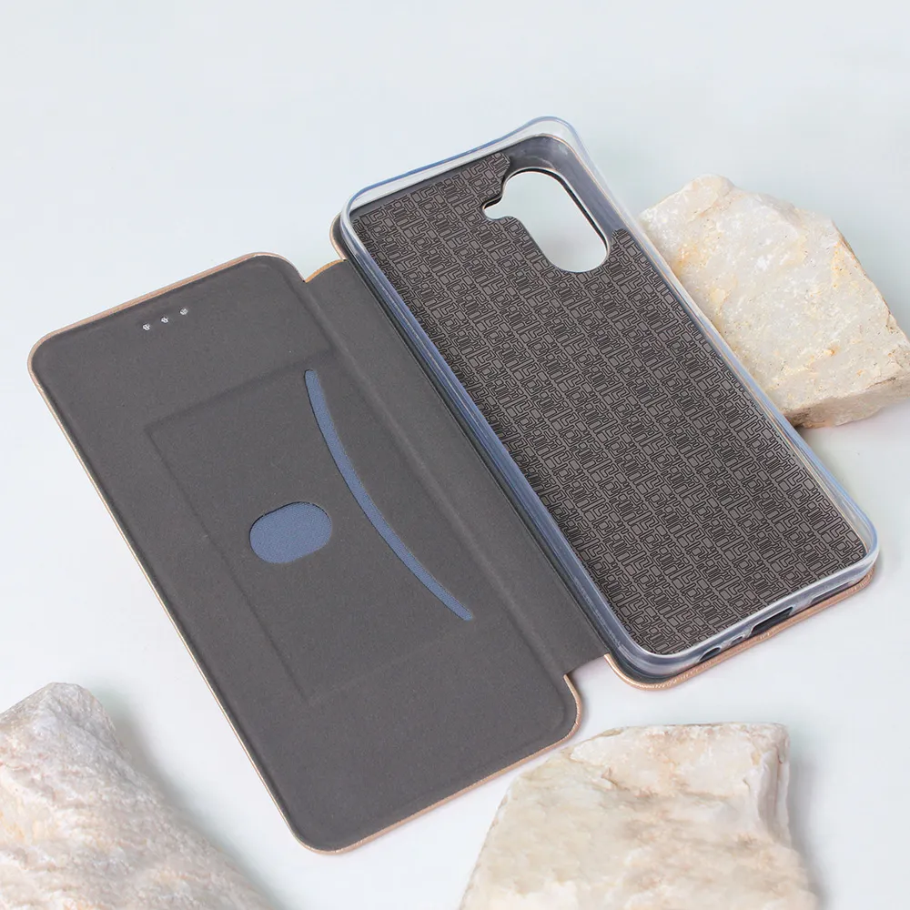 Maska Teracell Flip Cover za Realme C33 zlatna