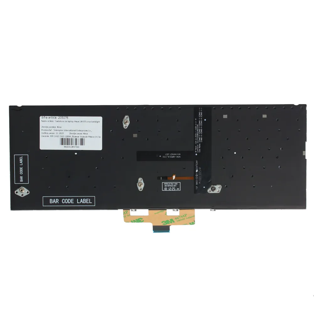 Tastatura za laptop Asus UX433 crna backlight