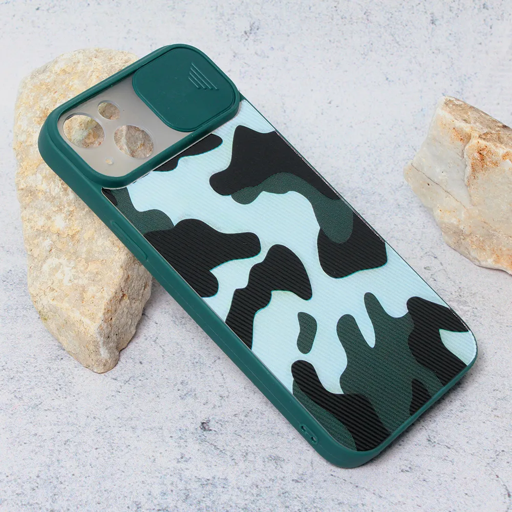 Maska Camera Army za iPhone 14 Plus 6.7  tamno zelena