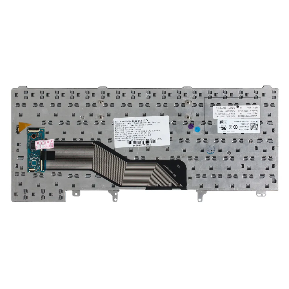 Tastatura za laptop Dell E6430 Veliki enter crna