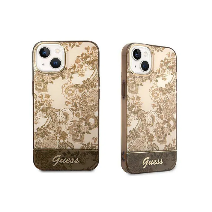 Maska Guess Hc IML Electro Cam TDJ za iPhone 14 6.1 zlatna (GUHCP14SHGPLHC)