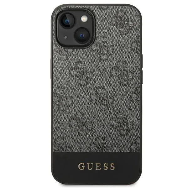 Maska Guess Hc PC/TPU 4G Bottom Stripe za iPhone 14 Plus 6.7 siva (GUHCP14MG4GLGR)