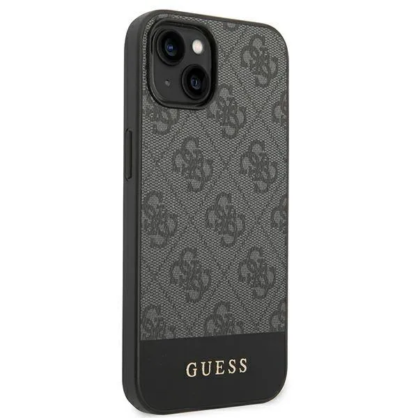 Maska Guess Hc PC/TPU 4G Bottom Stripe za iPhone 14 Plus 6.7 siva (GUHCP14MG4GLGR)