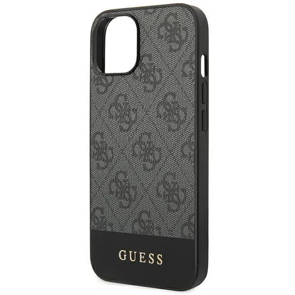 Maska Guess Hc PC/TPU 4G Bottom Stripe za iPhone 14 Plus 6.7 siva (GUHCP14MG4GLGR)