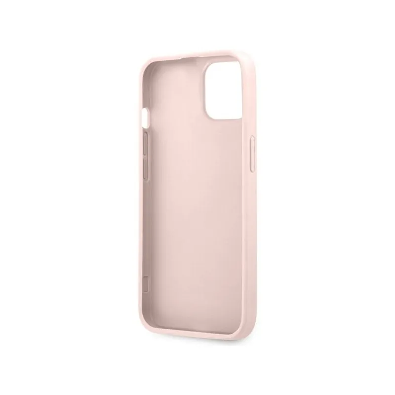 Maska Guess Hc PU 4G Stripe za iPhone 14 Plus 6.7 pink (GUHCP14M4GDPI)
