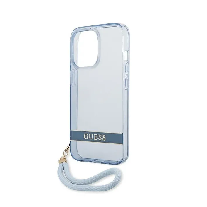 Maska Guess Hc PC/TPU Translucent za iPhone 13 Pro 6.1 plava (GUHCP13LHTSGSB)
