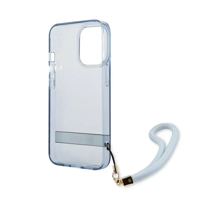 Maska Guess Hc PC/TPU Translucent za iPhone 13 Pro 6.1 plava (GUHCP13LHTSGSB)