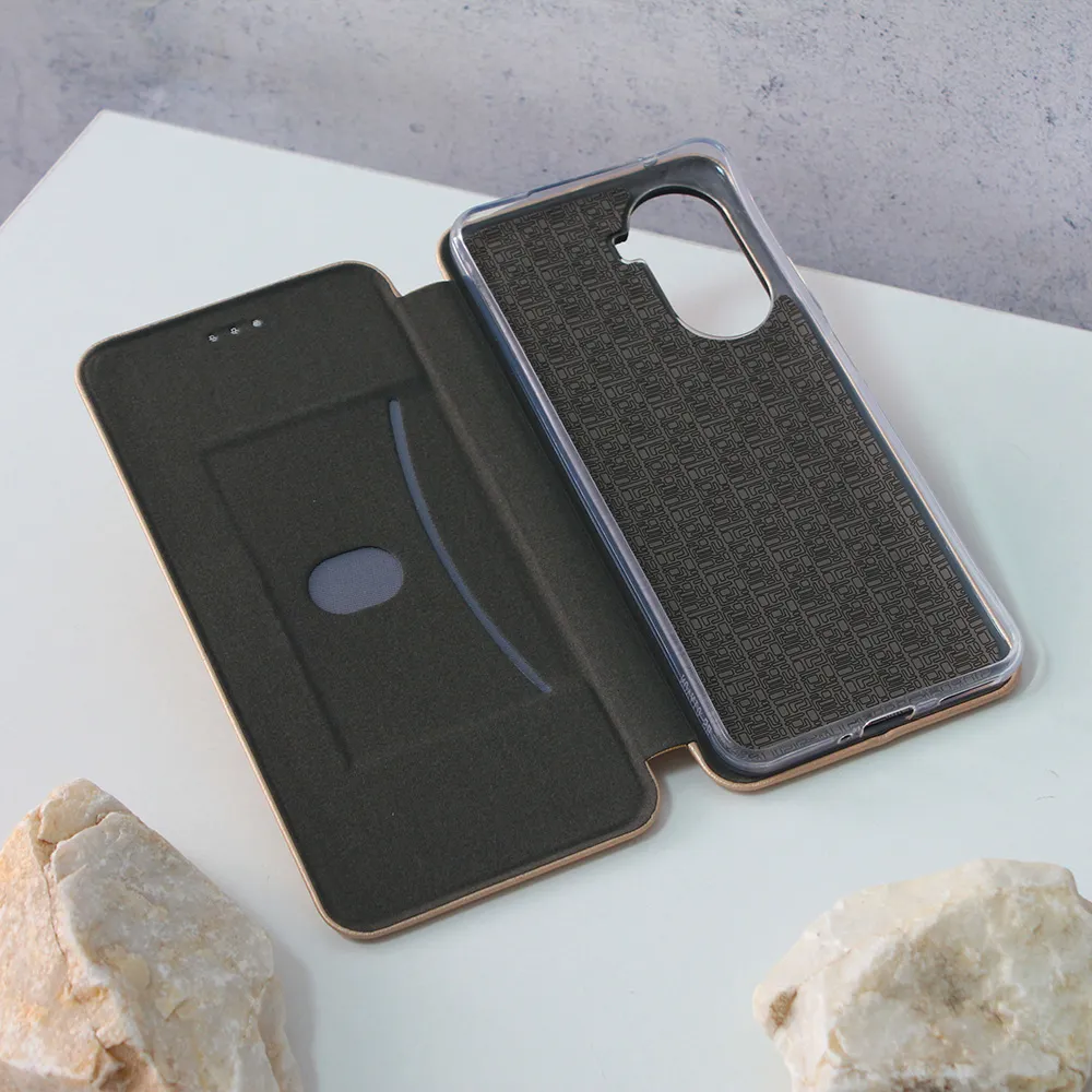 Maska Teracell Flip Cover za Huawei Nova 10 SE zlatna