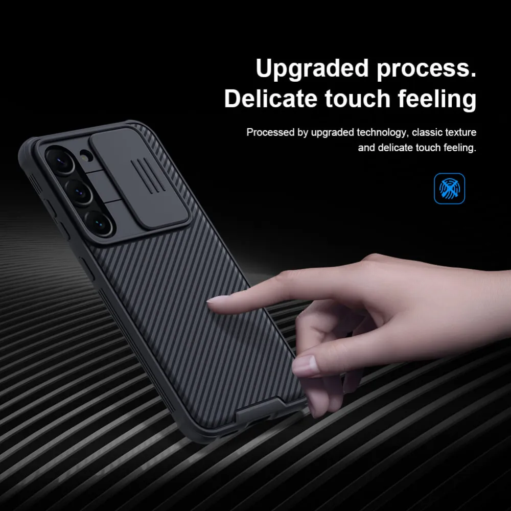 Maska Nillkin CamShield Pro za Samsung Galaxy S23 plava