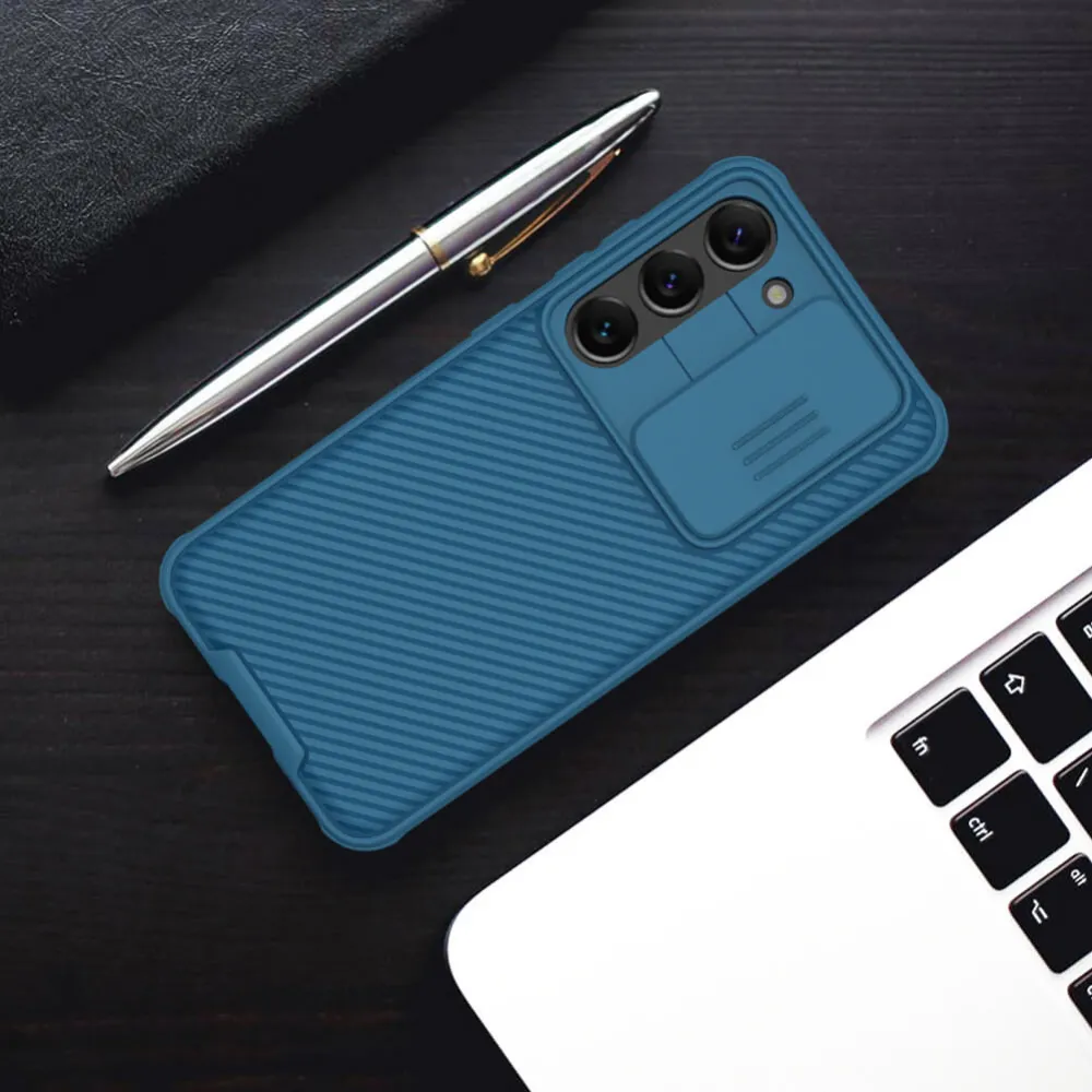 Maska Nillkin CamShield Pro za Samsung Galaxy S23 plava