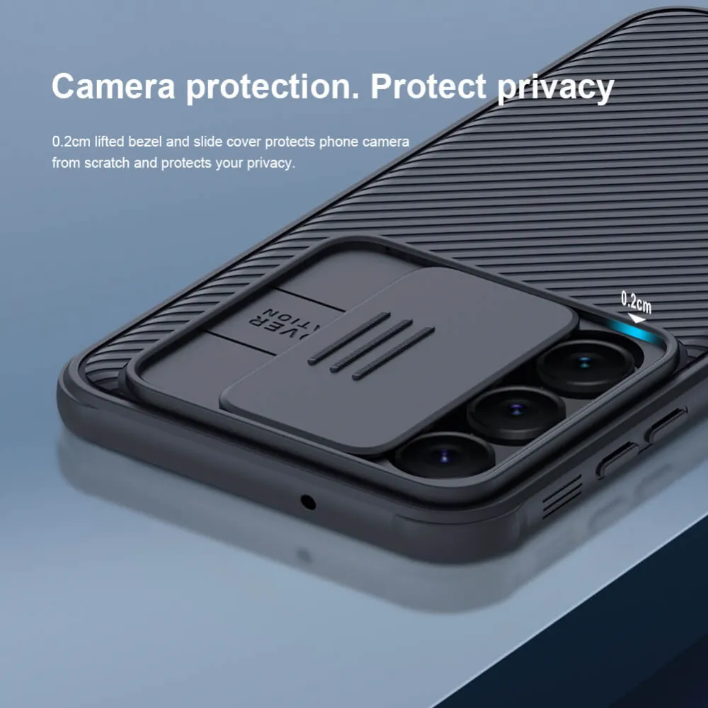 Maska Nillkin CamShield Pro za Samsung Galaxy S23 Plus crna