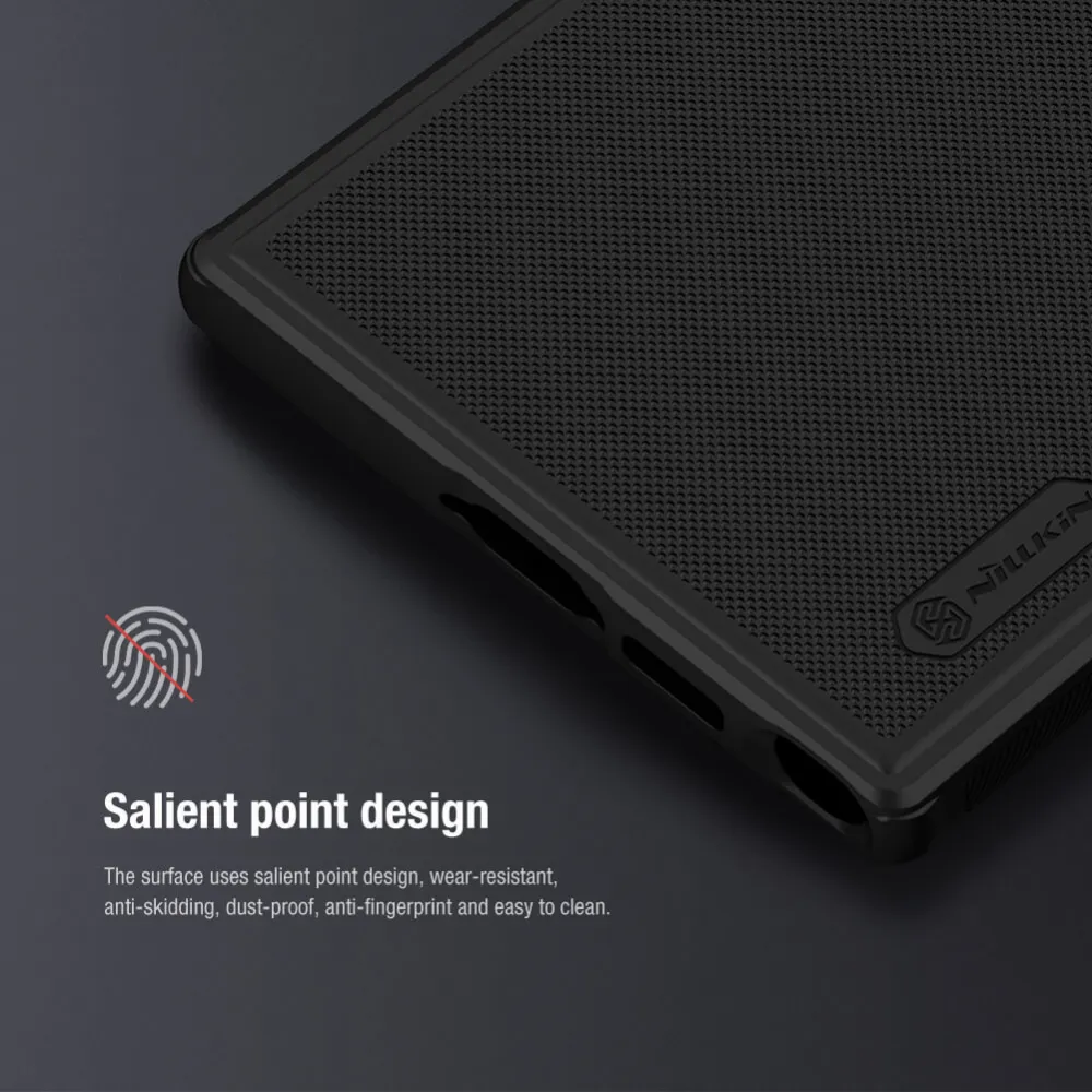 Maska Nillkin Scrub Pro za Samsung Galaxy S23 Ultra crna