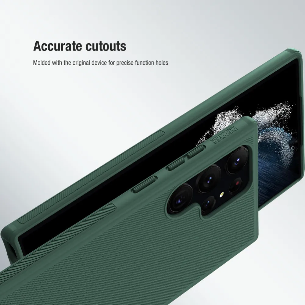 Maska Nillkin Scrub Pro za Samsung Galaxy S23 Ultra crna