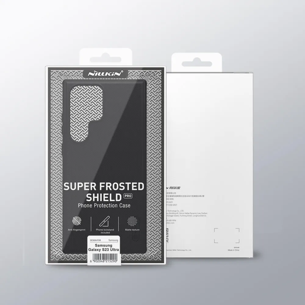 Maska Nillkin Scrub Pro za Samsung Galaxy S23 Ultra crna