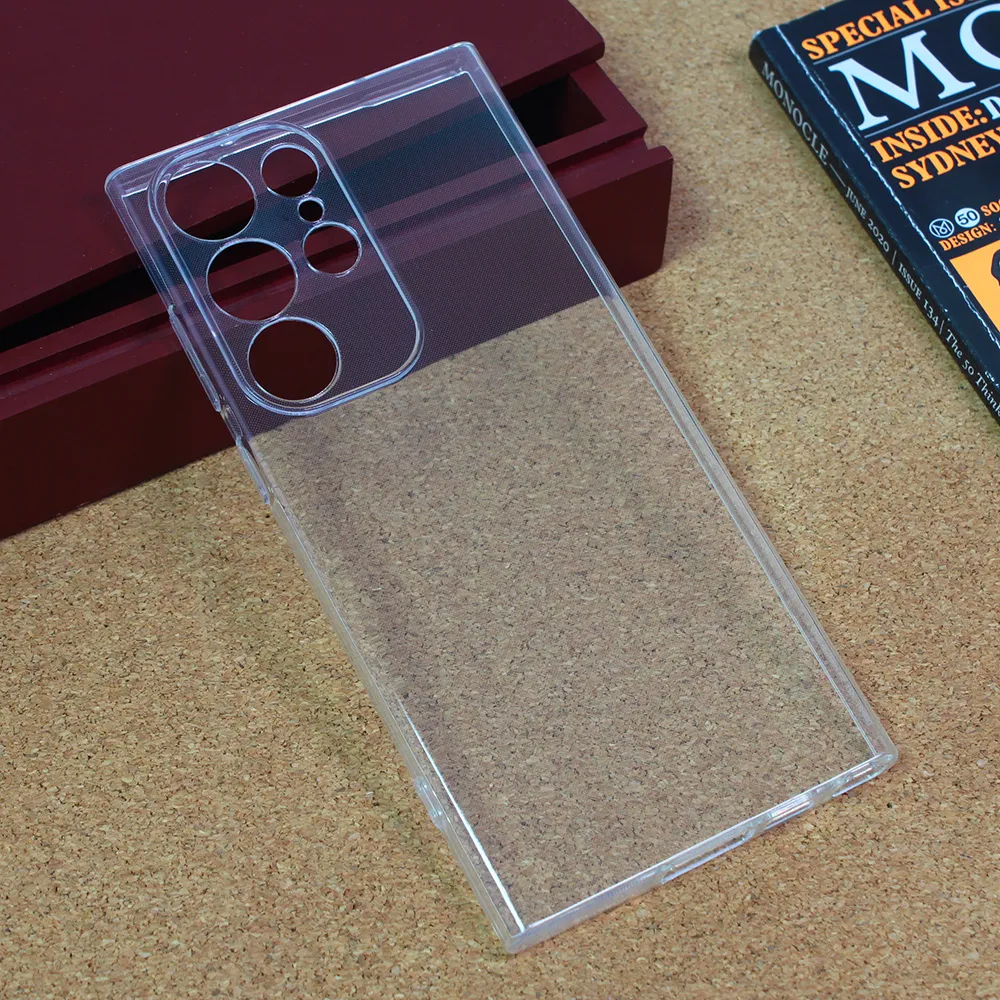 Maska silikonska Ultra Thin za Samsung Galaxy S23 Ultra transparent
