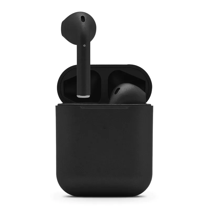 Bluetooth slusalice Airpods Inpods mat crne HQ