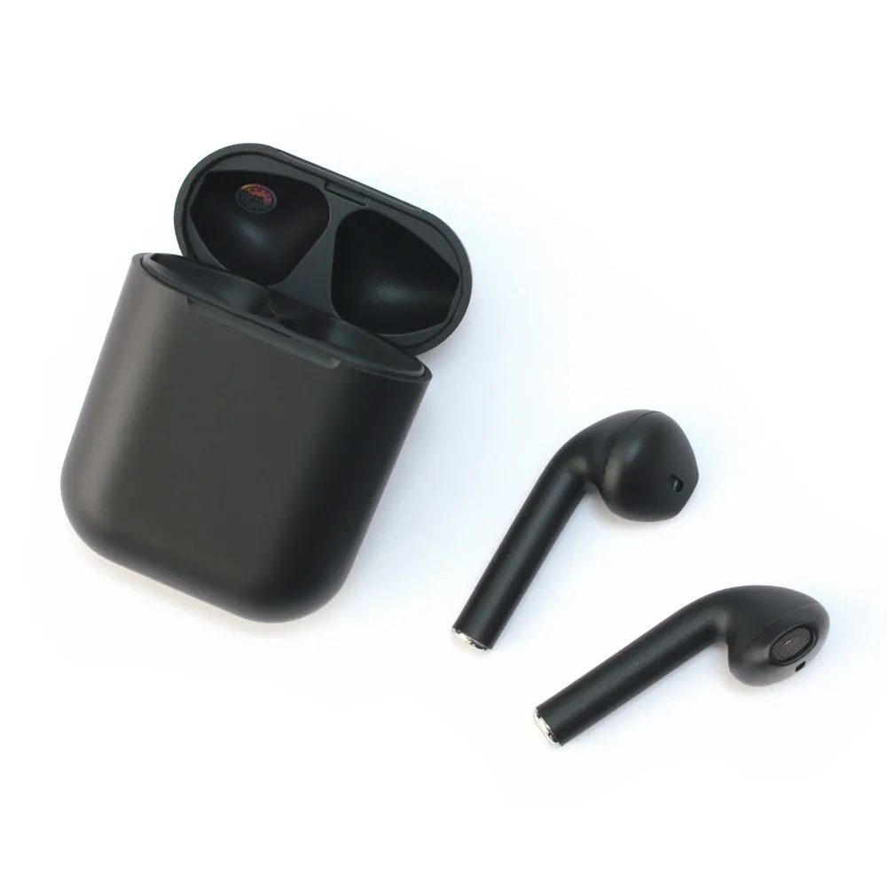 Bluetooth slusalice Airpods Inpods mat crne HQ