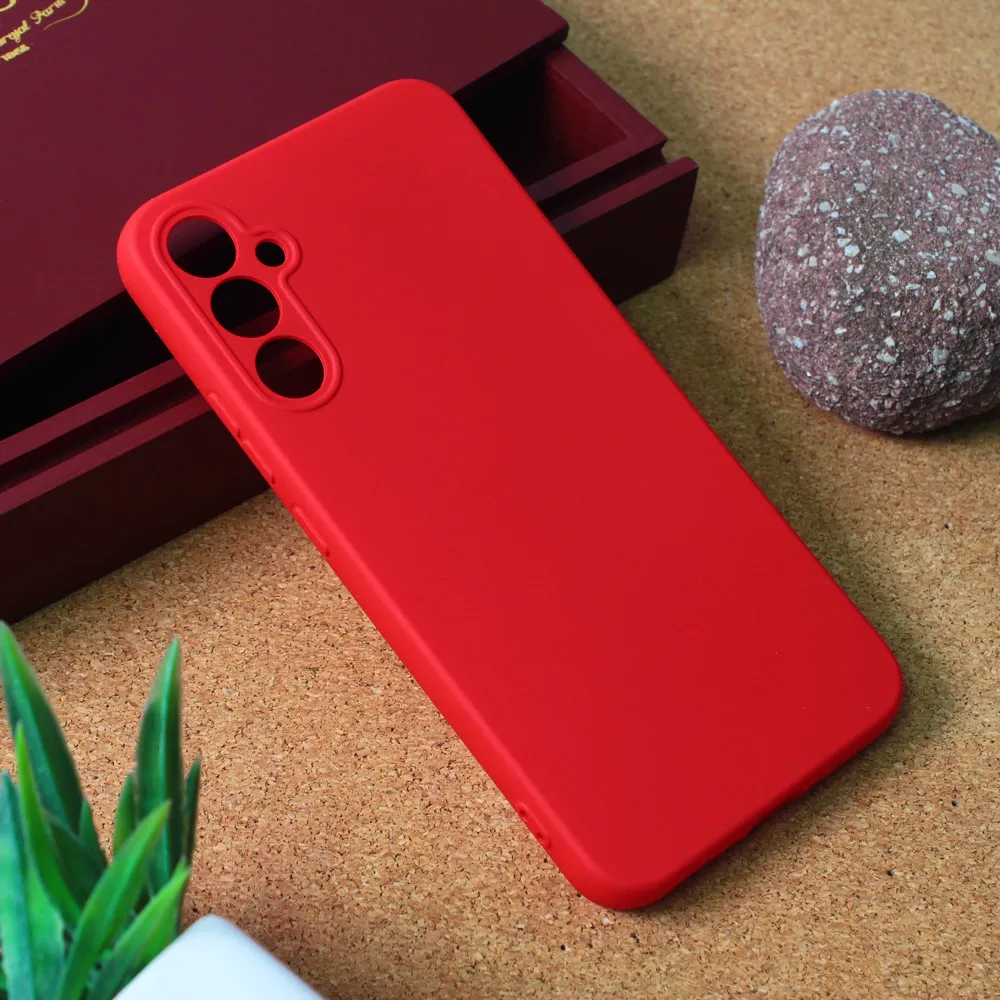 Maska Teracell Giulietta za Samsung A346B Galaxy A34 5G mat crvena