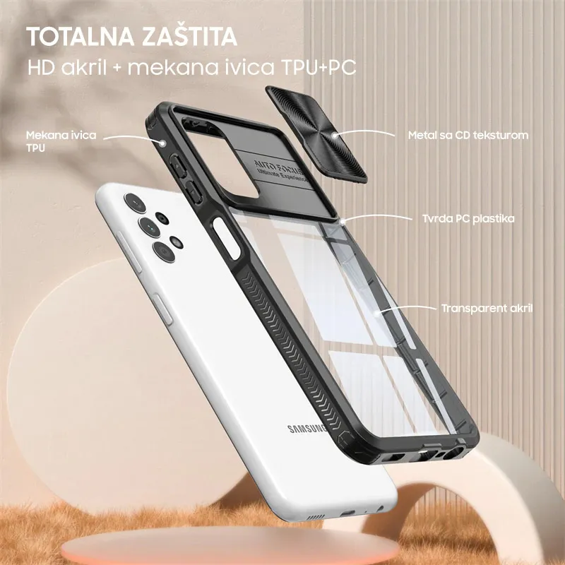 Maska CamShield za Samsung S916 Galaxy S23 Plus 5G zelena