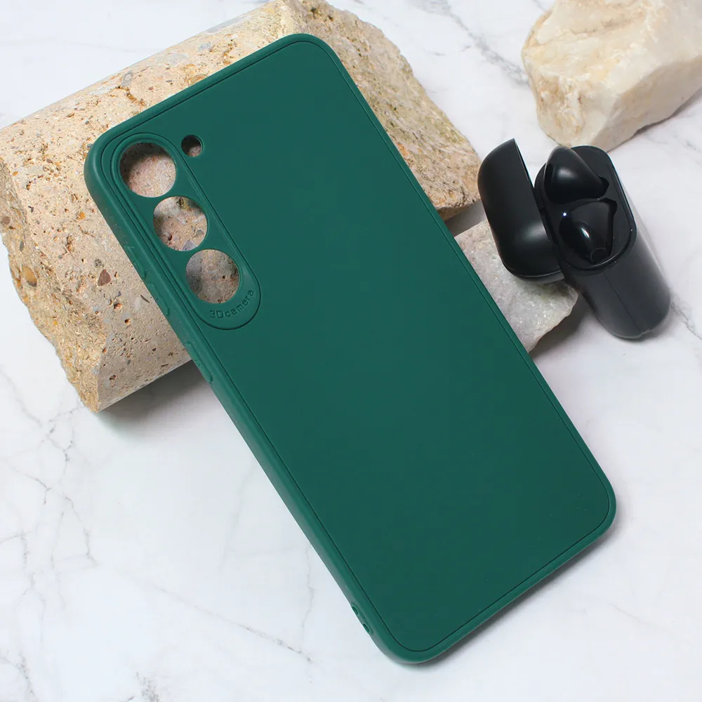 Maska 3D Camera za Samsung S916 Galaxy S23 Plus 5G tamno zelena