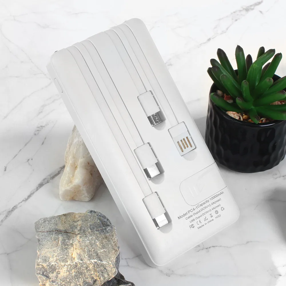 Back up baterija Oxpower PC4-1 5V 2A 10000 mAh bela