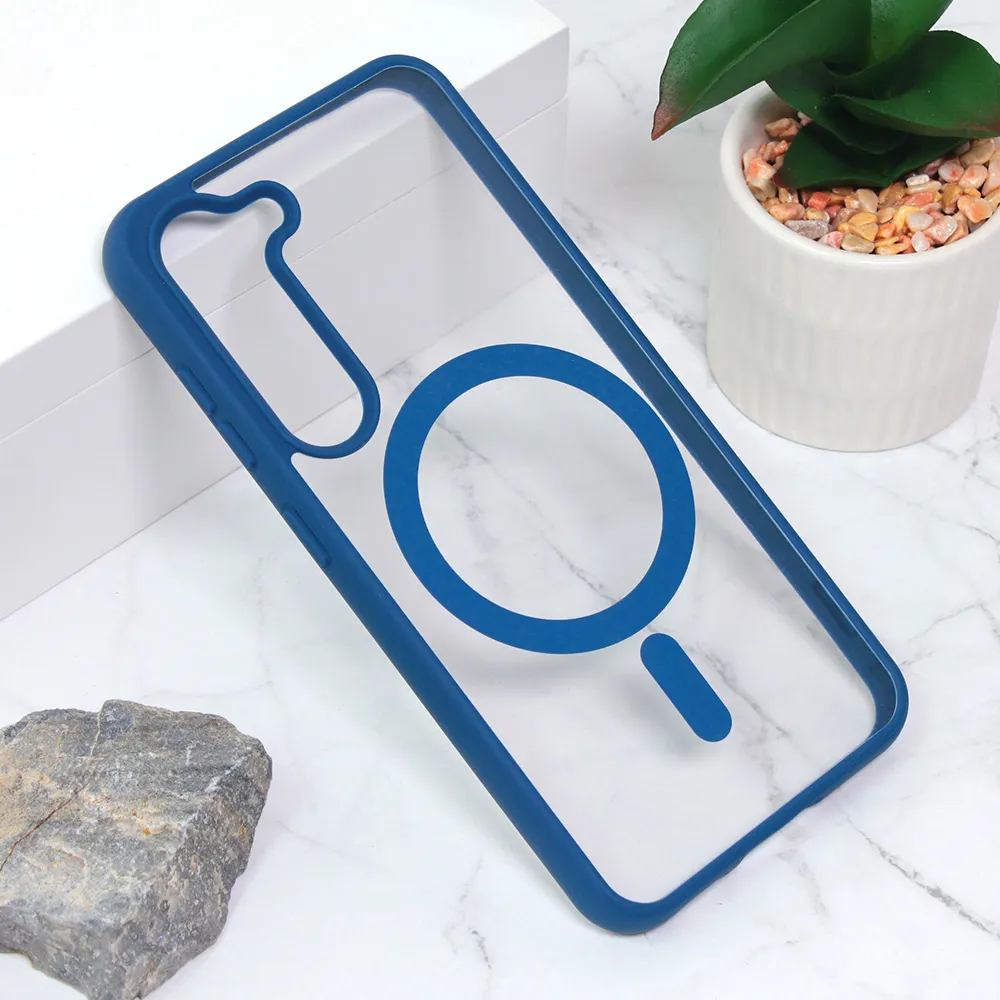 Maska Magsafe za Samsung S916B Galaxy S23 Plus tamno plava