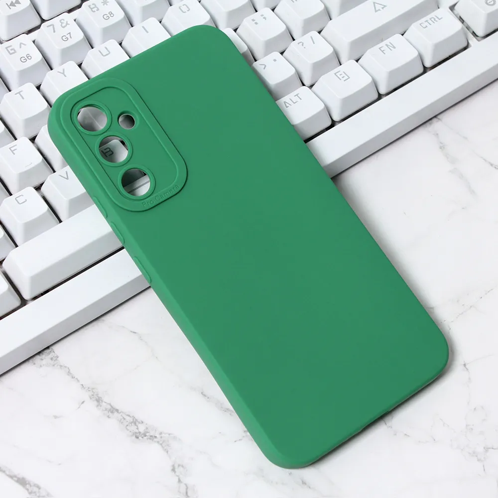 Maska Silikon Pro Camera za Samsung A346B Galaxy A34 5G tamno zelena