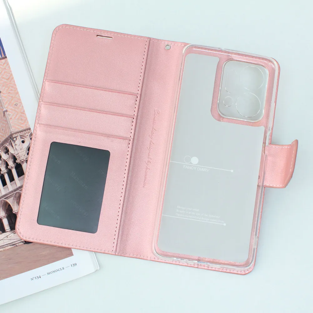 Maska Hanman Canvas ORG za Honor X7a roze
