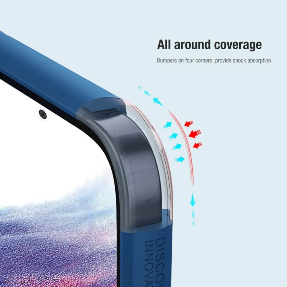 Maska Nillkin Scrub Pro za Samsung A546B Galaxy A54 5G crvena