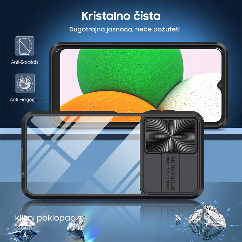 Maska CamShield za Samsung A346B Galaxy A34 5G ljubicasta