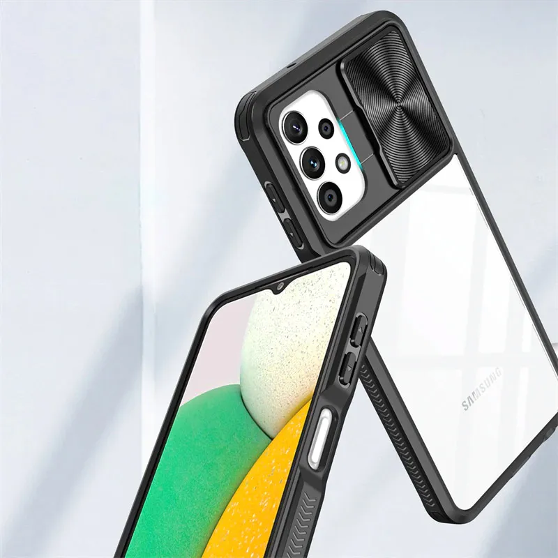 Maska CamShield za Samsung A346B Galaxy A34 5G ljubicasta