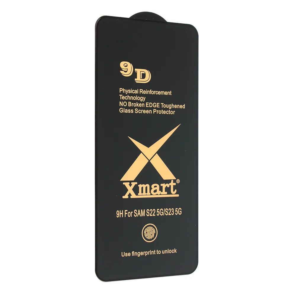 Zastitno staklo X Mart 9D za Samsung S901B Galaxy S22 5G (fingerprint unlock)