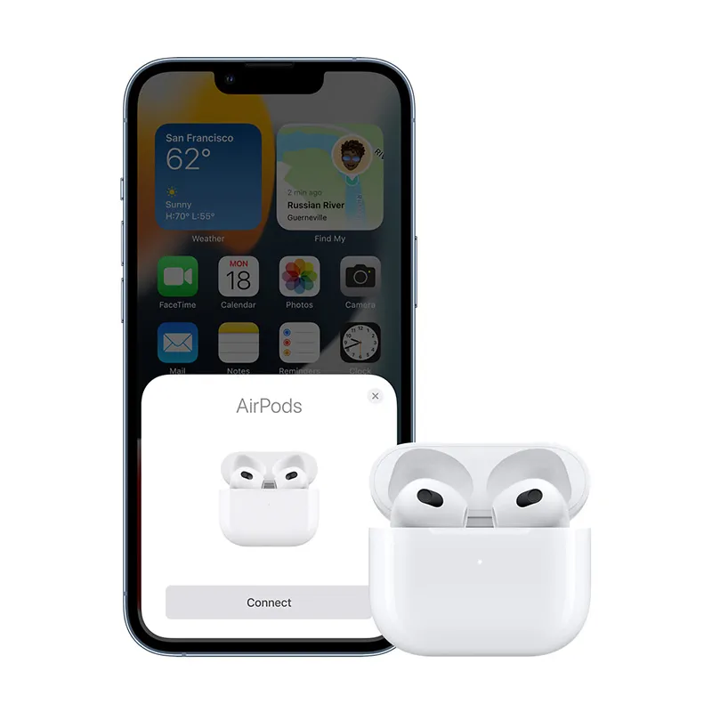 Bluetooth slusalice Airpods 3rd Gen HQ Bele