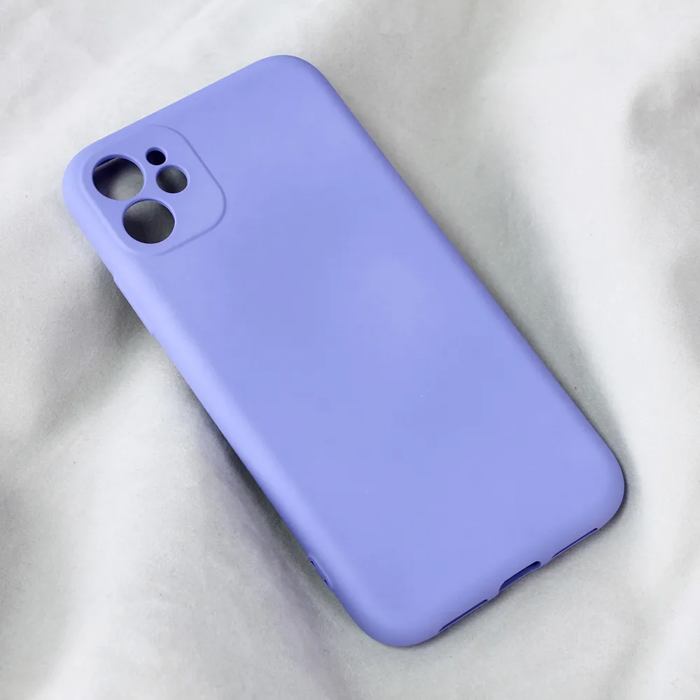 Maska Teracell Soft Velvet za iPhone 11 6.1 ljubicasta