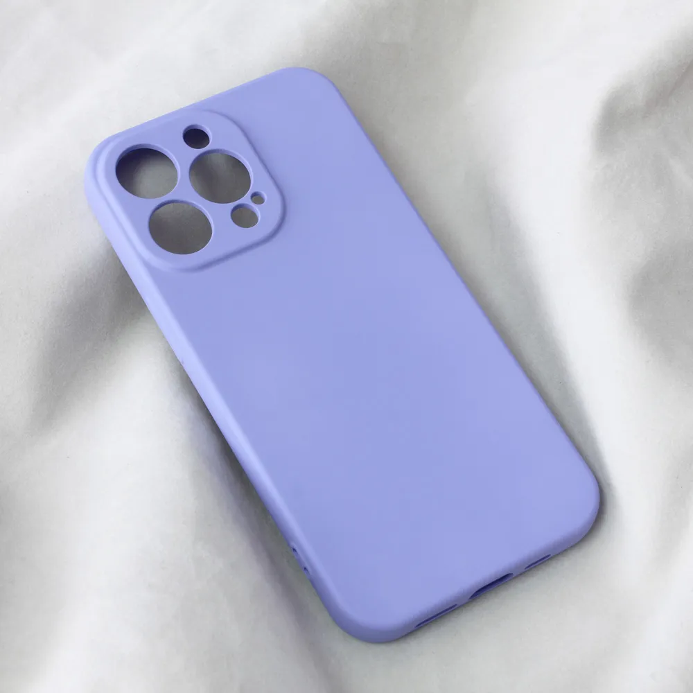 Maska Teracell Soft Velvet za iPhone 13 Pro 6.1 ljubicasta