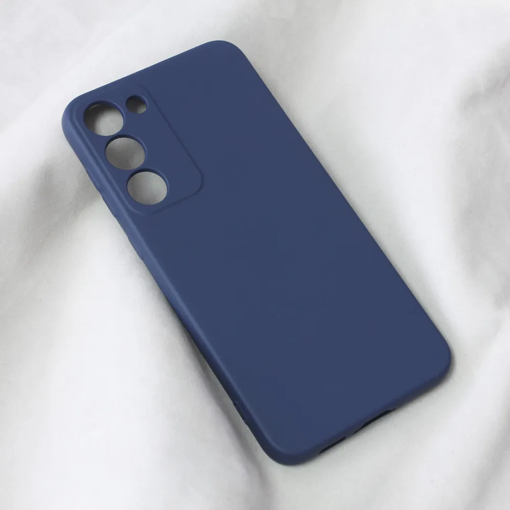 Maska Teracell Soft Velvet za Samsung S916B Galaxy S23 Plus tamno plava