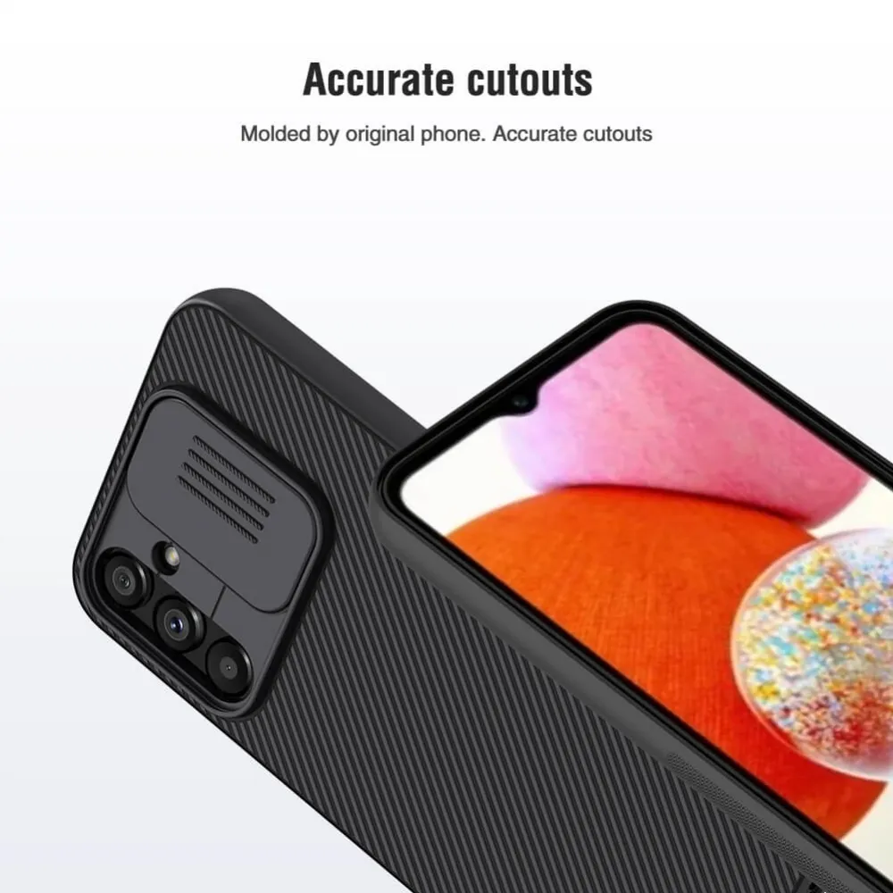 Maska Nillkin CamShield za Samsung A145R Galaxy A14 4G plava