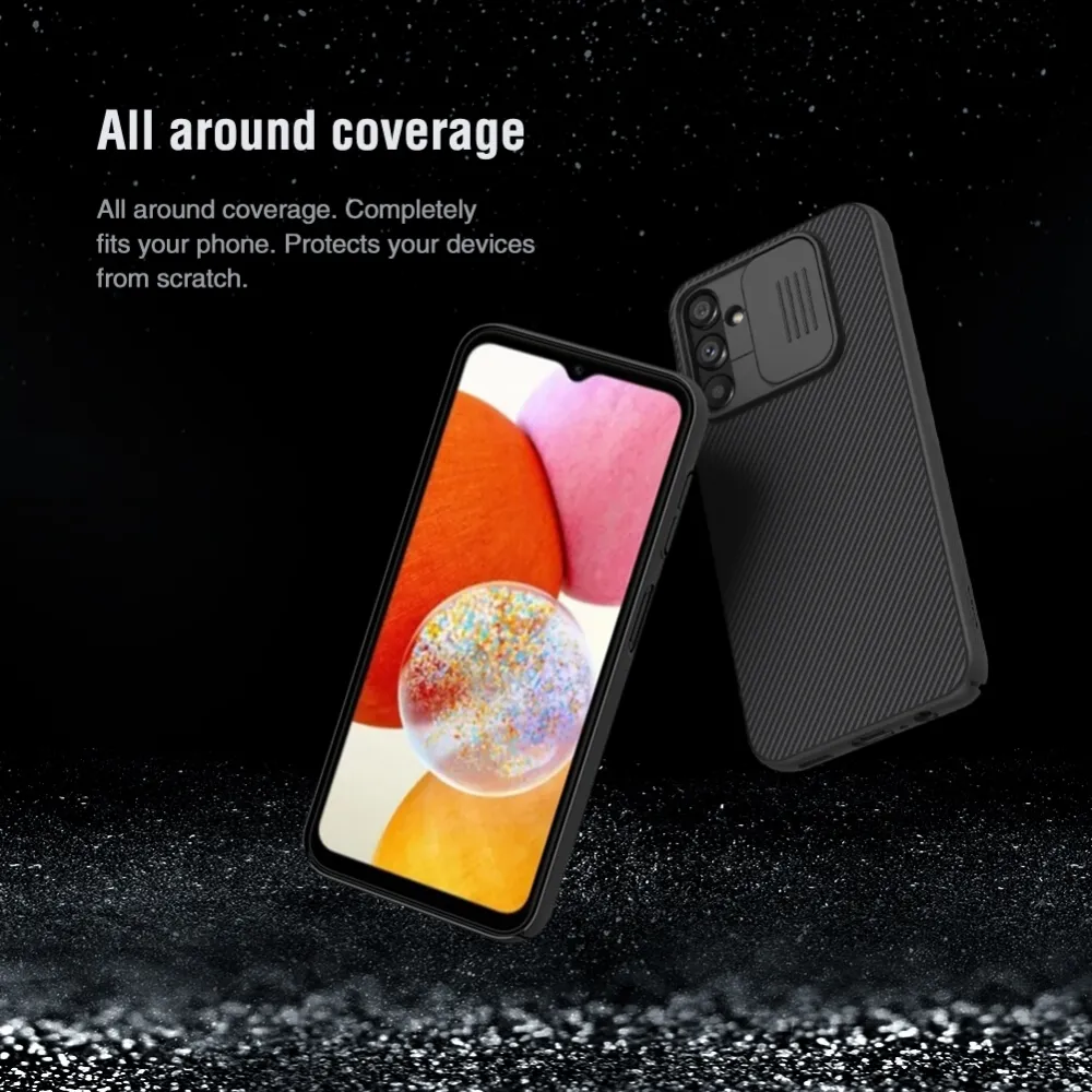 Maska Nillkin CamShield za Samsung A145R Galaxy A14 4G plava