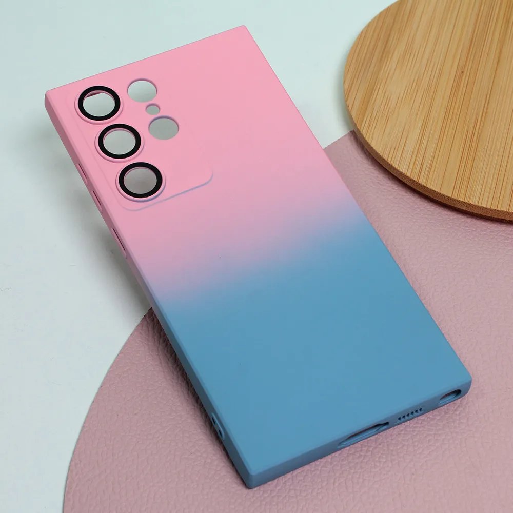 Maska Rainbow Spring za Samsung S918B Galaxy S23 Ultra roze plava