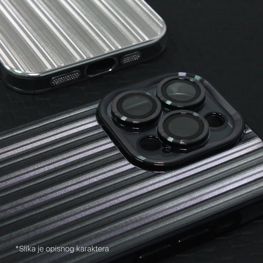 Maska Shining Line za iPhone 14 Plus 6.7 siva