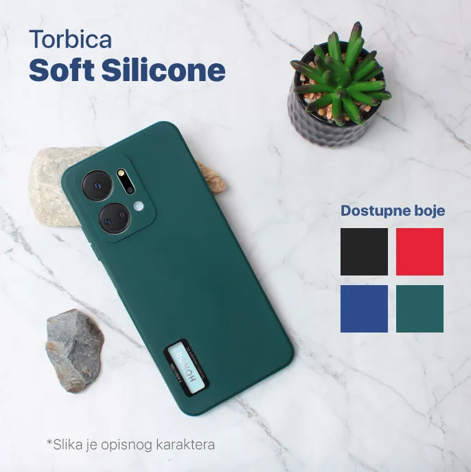 Maska Soft Silicone za Xiaomi Redmi 12C crna