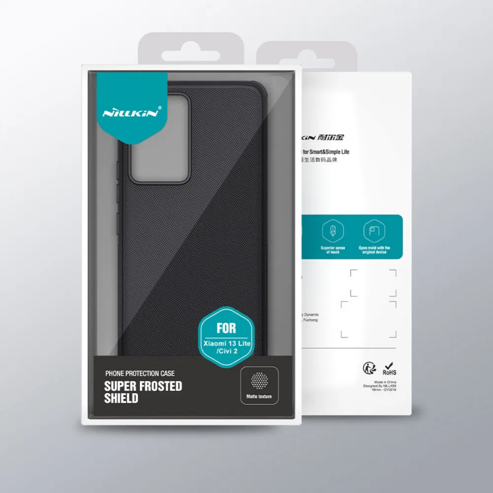 Maska Nillkin Scrub Pro za Xiaomi 13 Lite crna