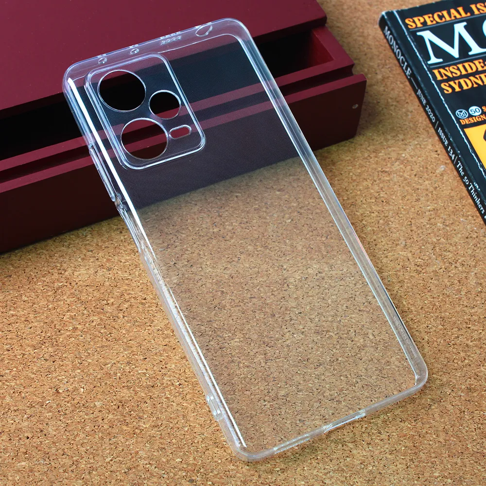 Maska silikonska Ultra Thin za Xiaomi Redmi Note 12 Pro Plus (EU) transparent